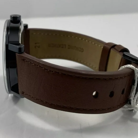 ***BRAND NEW*** Men's Movado Bold Evolution 2.0 Brown Strap Watch with Textured - Picture 10 of 13